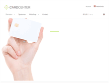 Tablet Screenshot of cardcenter.be